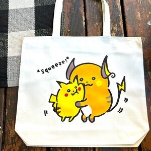 Pokémon canvas tote bag new with no tags